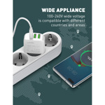 ead0fdddee99dd72f1c531f9f15aebc4 Kucni punjac LDNIO A3312 3xUSB 5V 3.4A 17W sa micro USB kablom beli