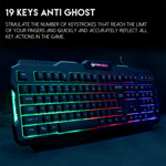 03cef28692414ce924925fbc2dff0ac2 Tastatura Gaming Fantech K511 Hunter Pro crna