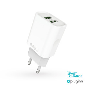 2620b84828e42efae96ecc68ffcab6a6 Kucni punjac Pluginn PI-D73-33w, GaN, QC3.0 PD3.0, PPS, USB-PD 20W+33W, 53W (total) sa PD Type C kablom beli CE