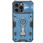 989c0d701e9bb5328a4bbbb719714422 Maskica Nillkin CamShield Armor Pro Magnetic za iPhone 14 Pro 6.1 plava