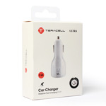 d27ecf38d8d062fe3f48ee6c00009d65 Auto punjac Teracell Ultra DC01 2.4A sa micro USB kablom beli
