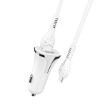 d74a21c98b17a124326b2eb3d5c7d46c Auto punjac HOCO Z31 QC3.0 2xUSB sa micro USB kablom beli
