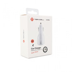 b55c539f4ce568a39bd18497e6a1a2f5 Auto punjac Teracell Ultra DC01 2.4A sa iPhone lightning kablom beli