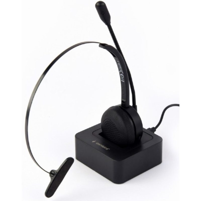 64637dfe50a1bf65db32b6e1ba1ac6e9 BTHS-M-01 Gembird Bluetooth slušalice za Call centar, mono, crne