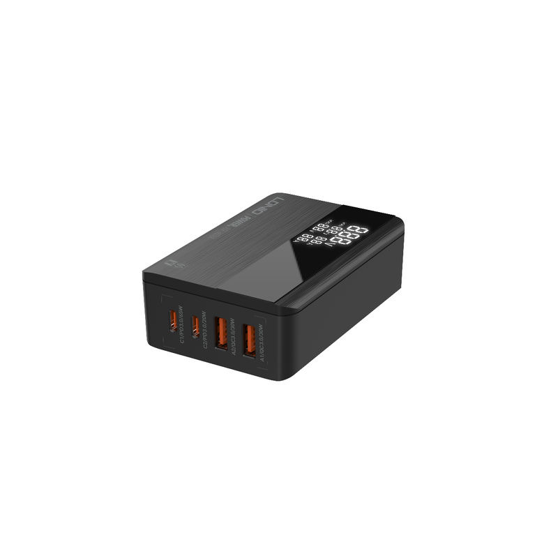 19cd4782a1e35e3fcb43ce712ddebd57 Auto punjac C1 4u1 PD 3A, USB 2.4A 120W (total) sa Type C/lightning kablom tamno sivi