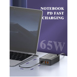 5c728ba6fc45f19c6abd8b39b79079cc Kucni punjac LDNIO A4808Q SUPER FAST PPS 65W 2xPD 2xUSB crni