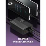 7041306068e87d26bfe714094c34c489 Kucni punjac LDNIO A4808Q SUPER FAST PPS 65W 2xPD 2xUSB crni