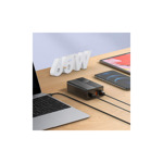da7c723575fbcf1947e50641854bf992 Kucni punjac LDNIO A4808Q SUPER FAST PPS 65W 2xPD 2xUSB crni