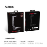 b2f4c9746e2f47b39f950e78766d39cd Stalak za slusalice Fantech AC304 Tower II crni