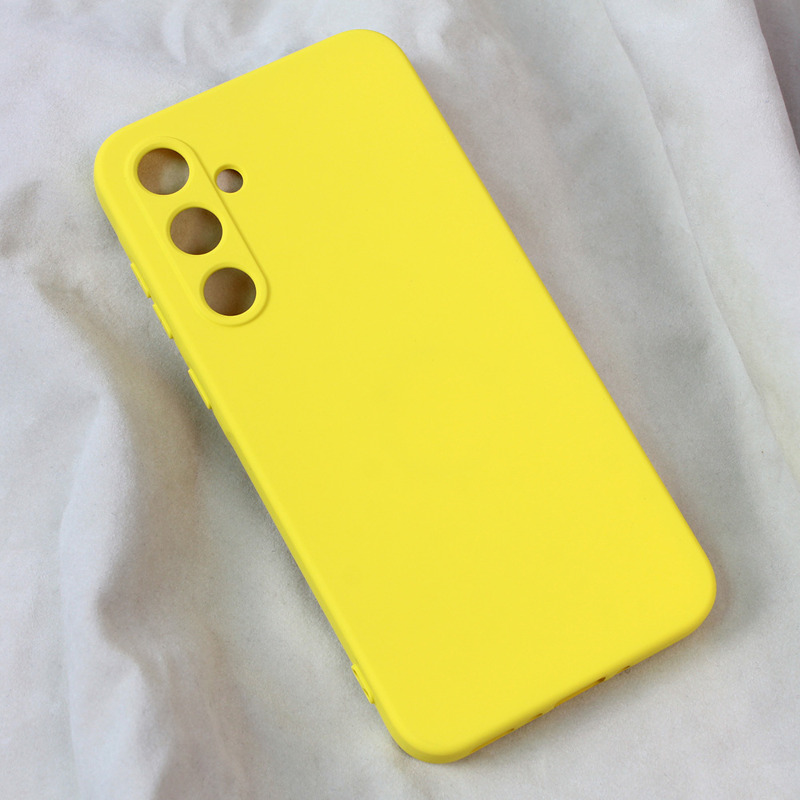 b6f757ee6aeec600da6db2b02e4f81ab b6f757ee6aeec600da6db2b02e4f81ab Maskica Teracell Soft Velvet za Samsung A356B Galaxy A35 5G zuta