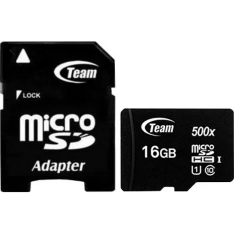 242ce266bec2cfa8d46c4bebaec2a09f TeamGroup MICRO SDHC 4GB CLASS 10+SD Adapter TUSDH4GCL1003