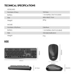 35e0adbf93f2a4df6a345828932ca7c8 Combo mis tastatura wireless Fantech WK-894 crni