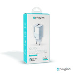 633707e79ab877e29c5dbc77859aa4cf Kucni punjac Pluginn PI-D74-45w, GaN, QC3.0, PD3.0, PPS, USB 19W, PD 45W beli CE