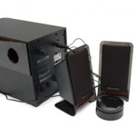 69253d94007d7301f8edd526835e6b45 Microlab M200BT Aktivni drveni zvucnici 2.1 40W RMS(16W, 2x12W) BLUETOOTH daljinski , 3.5mm