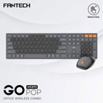 c5c958568d348c0990cb5d90a9d5cb93 Combo mis tastatura wireless Fantech WK-895 sivi