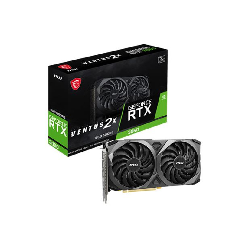 VGA MSI RTX 3060 VENTUS 2X 8G OC - Konovo.rs