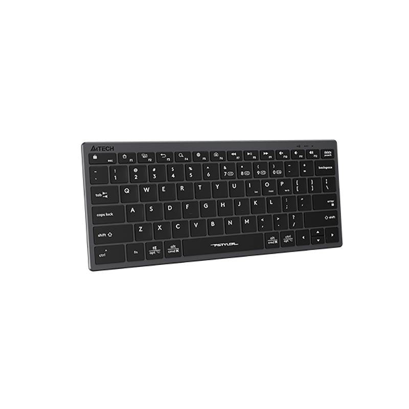 2fccb5b4d34cdc911ec1c0aefc7dd97d A4 TECH FBX51C FSTYLER Bluetooth & 2.4G Scissor Switch Compact USB tastatura US siva