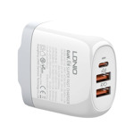 7629eed5cf7902057317be292c395945 Kucni punjac LDNIO A3511Q PD, QC4+, QC3.0, PPS, 65W USB na Type C