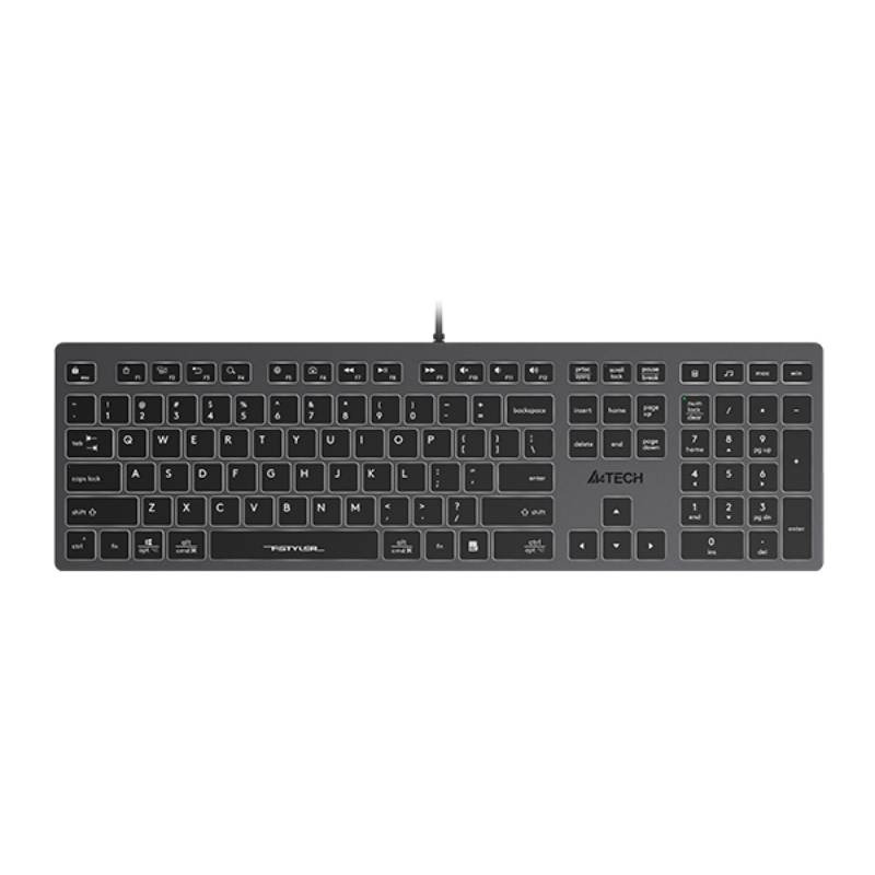 efc085d7c31ffa2fb39ee18421b1e580 FX60 Scissor Switch Backlit USB US siva tastatura