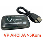 3f4d581369724368f5b9ddabb8c5cddd FD2-ALLIN1-BLK ** Gembird USB2.0 citac svih tipova memorijskih kartica(319)