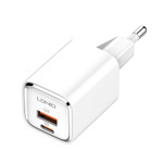 ddde9ea9327ac53b31e8e67bed155fa3 Kucni punjac LDNIO A2317C, 3.6A, QC3.0 18W, PD 30W sa Type C na Iphone lightning kablom beli
