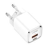 ffda6682ec6b6278eb64d663557118d7 Kucni punjac LDNIO A2317C, 3.6A, QC3.0 18W, PD 30W sa Type C na Iphone lightning kablom beli