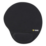 65fc4a899c6863c94cfa37e73d610e31 Podloga za miš ergonomska Yenkee YPM 4000BK Gel crna
