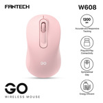629580a405b63943ba2795f96b61b897 Mis Wireless Fantech W608 GO roze