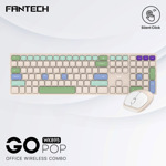 7114c6e3bdb2d03acc06dc5c45235577 Combo mis tastatura wireless Fantech WK-895 bez