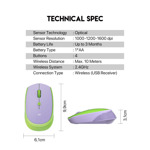 8ca2cabeeb6afc5808c090f6a2b562ff Mis Wireless Fantech W607 GO ljubicasti