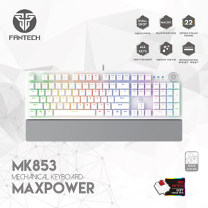 ff3d57f42c80820064fe772a7daac273 Tastatura Mehanicka Gaming Fantech MK858 RGB Maxfit67 crna (white switch)