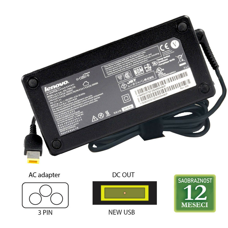 2307cd2a046d66ed2b3c1242da14d47d NPA65-195-3340 (DE03) **Gembird punjac za laptop 65W-19.5V-3.34A, 7.4x5.0mm black PIN (769 Alt=DE10)