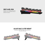 1972a6f09baf1d757f5bf7bfe2bfe102 Tastatura Mehanicka Gaming Fantech MK856 RGB Maxfit 87 crna (Blue switch)