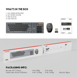 3e1c622cfbb84da269cba3049dd03b6d Combo mis tastatura wireless Fantech WK-895 plavi