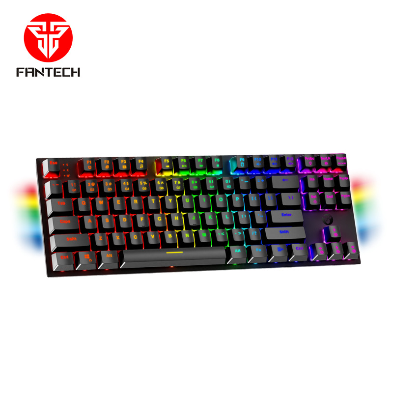 be40939dd1f7a5e14f1581701b27b698 Tastatura Mehanicka Gaming Fantech MK876 RGB Atom TKL siva (Blue switch)