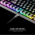 fc463fe8231b301b37fda2b8530a4cad Tastatura Mehanicka Gaming Fantech MK856 RGB Maxfit 87 crna (Blue switch)