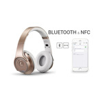 075834056b6857c73d4d89448eef8cba Bluetooth slusalice Sodo MH1 zlatne