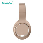 ba844f21e5e854b48c4a777b1194dde0 Bluetooth slusalice Sodo MH1 zlatne
