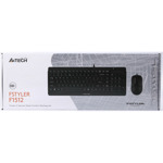 fd2af876f567a08aa8fc1c2a8a3ba876 A4-F1512 A4Tech tastatura YU-LAYOUT + mis USB, Black