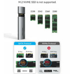 3629a10b441265a751835d948a666723 SSD Rack Vention KPEH0 M.2 NGFF USB-C 3.1 Aluminium