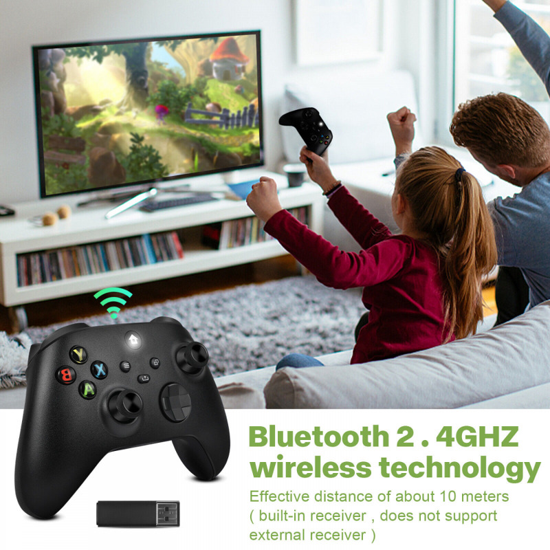 61af5f5763a8c1ec21ef65aa9492225a Joypad WIFI kontroler za XBOX One, XBOX X series, PC Windows, PS 3 crni