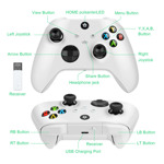 9286afba87b60d5962d118c4570c2689 Joypad WIFI kontroler za XBOX One, XBOX X series, PC Windows, PS 3 beli