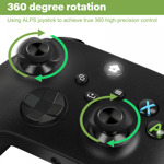 95cead8aabc98e16db2c5c8c4db8e8c8 Joypad WIFI kontroler za XBOX One, XBOX X series, PC Windows, PS 3 crni