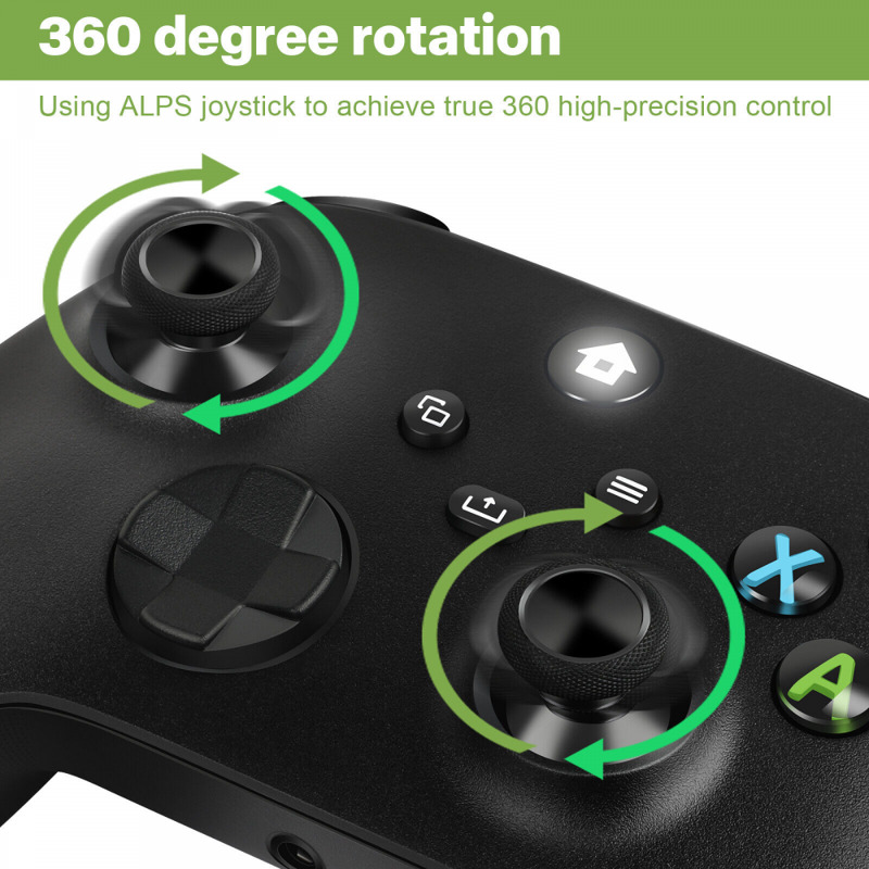95cead8aabc98e16db2c5c8c4db8e8c8 Joypad WIFI kontroler za XBOX One, XBOX X series, PC Windows, PS 3 crni