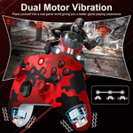 9aa2cba4cdbdd66d9cedc588d6fee67f Joypad WIFI kontroler za XBOX One, XBOX X series, PC Windows, PS 3 army crvena