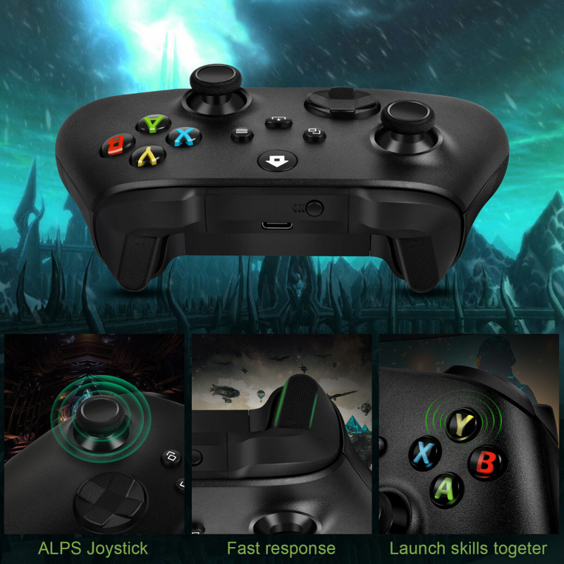 b3cdfab97e7be1d871fe163884f85e41 Joypad WIFI kontroler za XBOX One, XBOX X series, PC Windows, PS 3 crni