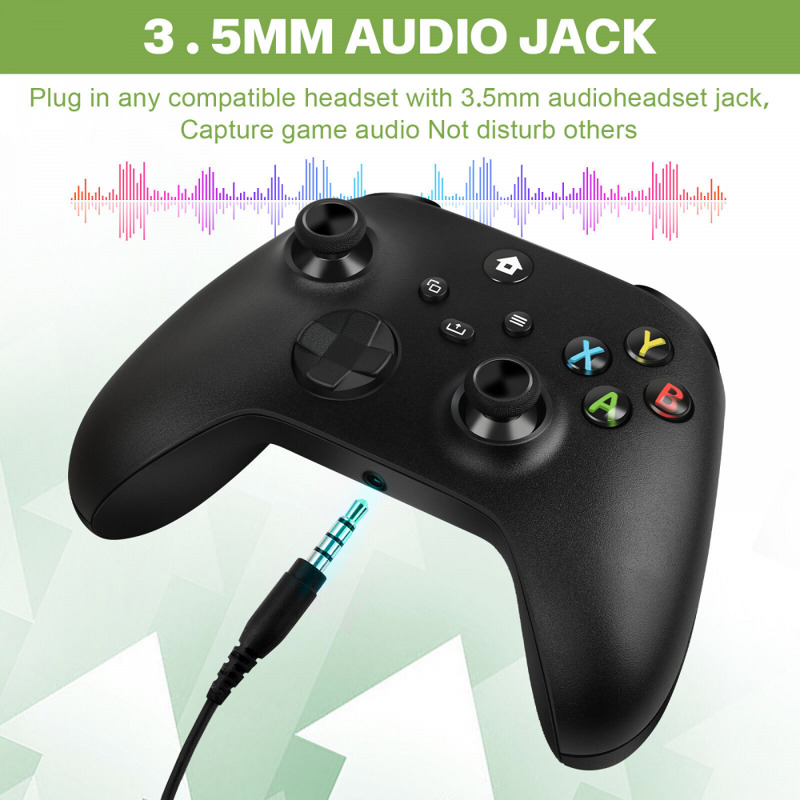 d521e912183d1c53d859388f2684730a Joypad WIFI kontroler za XBOX One, XBOX X series, PC Windows, PS 3 beli