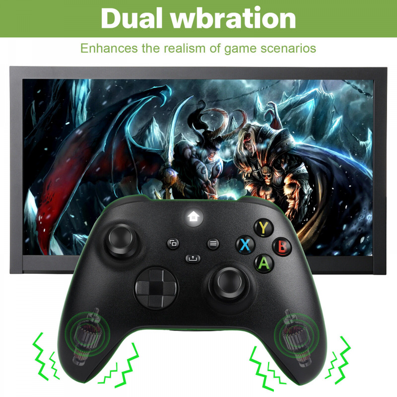 e96d2c275c62604aad78af2b6c1f52e1 Joypad WIFI kontroler za XBOX One, XBOX X series, PC Windows, PS 3 crni
