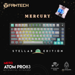 b58ba4826a818d6bc34574a3ede4b470 Tastatura Mehanicka Gaming Fantech MK913 RGB Atom PRO83 Wireless Mercury (blue switch)