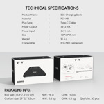 c59b09579f2ed7fbc11462d115c89a40 Joypad wireless charging dock Fantech ACGP03 WGP15 compatibile crni
